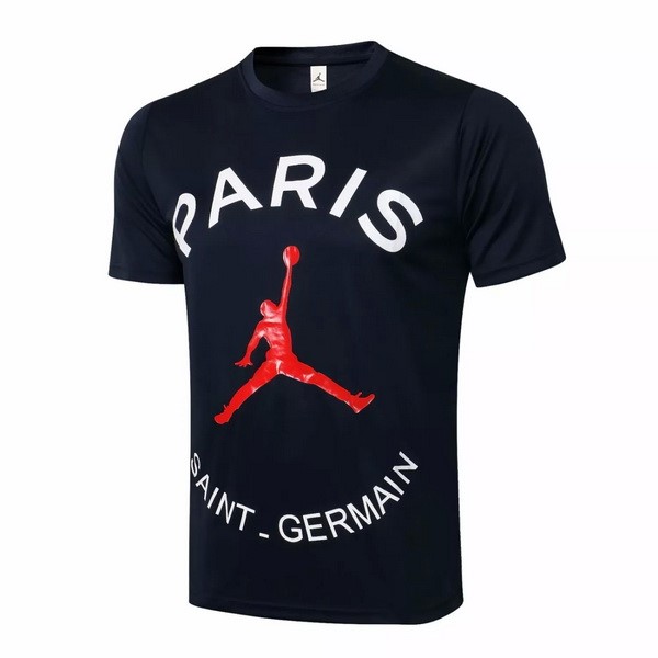 Trainingsshirt Paris Saint Germain 2021-2022 Schwarz Rote Günstige Fußballtrikots